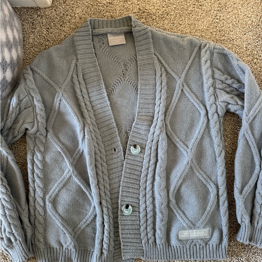 Taylor swift tortured poets department cardigan